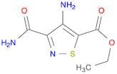 Ethyl 4-amino-3-(aminocarbonyl)isothiazole-5-carboxylate