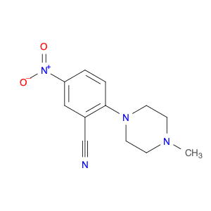 2-(4-Methylpiperazin-1-yl)-5-nitrobenzonitrile