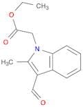 ethyl (3-formyl-2-methyl-1H-indol-1-yl)acetate