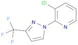 3-chloro-2-(3-(trifluoromethyl)-1H-pyrazol-1-yl)pyridine