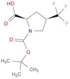 (2R,4R)-1-(tert-Butoxycarbonyl)-4-(trifluoromethyl)pyrrolidine-2-carboxylic acid