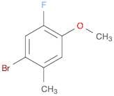 1-Bromo-5-fluoro-4-methoxy-2-methylbenzene