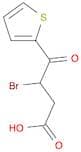 3-Bromo-4-oxo-4-(thiophen-2-yl)butanoic acid
