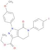 1-(4-Methoxyphenyl)-6-(4-iodophenyl)-7-oxo-4,5,6,7-tetrahydro-1H-pyrazolo[3,4-c]pyridine-3-carboxy…