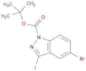 3-IODO-5-BROMO-1H-INDAZOLE-1-CARBOXYLIC ACID TERT-BUTYL ESTER