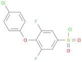 BENZENESULFONYL CHLORIDE, 4-(4-CHLOROPHENOXY)-3,5-DIFLUORO-
