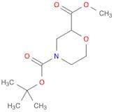2,4-Morpholinedicarboxylic acid, 4-(1,1-diMethylethyl) 2-Methyl ester