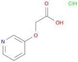 2-(Pyridin-3-yloxy)acetic acid hydrochloride