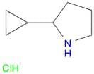 2-CYCLOPROPYLPYRROLIDINE HCL