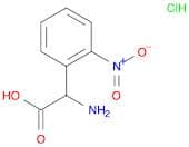 2-Amino-2-(2-nitrophenyl)acetic acid HCl