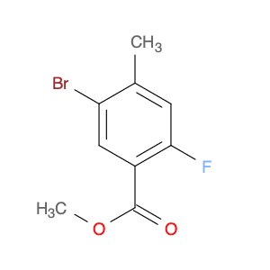 Benzoic acid, 4-Methyl-2-fluoro-5-broMo-, Methylester