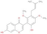 7-Hydroxy-3-[6-hydroxy-2,4-dimethoxy-3-(3-methyl-2-butenyl)phenyl]-4H-1-benzopyran-4-one