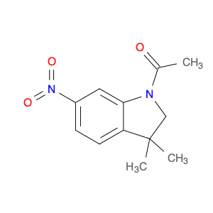1-(3,3-Dimethyl-6-nitroindolin-1-yl)ethanone