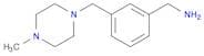 (3-((4-Methylpiperazin-1-yl)methyl)phenyl)methanamine