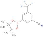 3-(4,4,5,5-Tetramethyl-1,3,2-dioxaborolan-2-yl)-5-(trifluoromethyl)benzonitrile