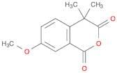 7-Methoxy-4,4-dimethyl-1H-2-benzopyran-1,3(4H)-dione