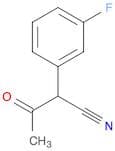 2-(3-Fluorophenyl)-3-oxobutanenitrile