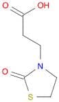 3-(2-Oxo-1,3-thiazolidin-3-yl)propanoic acid
