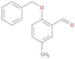 5-Methyl-2-(phenylmethoxy)benzaldehyde