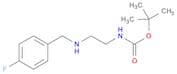 tert-Butyl (2-((4-fluorobenzyl)amino)ethyl)carbamate