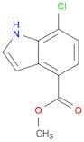 METHYL 7-CHLOROINDOLE-4-CARBOXYLATE