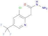 2-[3-chloro-5-(trifluoromethyl)-2-pyridinyl]acetohydrazide