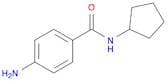 4-Amino-N-cyclopentylbenzamide