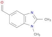 1H-Benzimidazole-5-carboxaldehyde,1,2-dimethyl-(9CI)