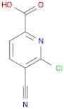 6-Chloro-5-cyanopicolinic acid