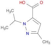 3-Methyl-1-isopropyl-1h-pyrazole-5-carboxylic acid