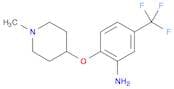 2-(1-METHYLPIPERIDIN-4-YLOXY)-5-(TRIFLUOROMETHYL)BENZENAMINE