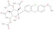 D-Glucopyranoside, Methyl 1-C-[4-chloro-3-[(4-ethoxyphenyl)Methyl]phenyl]-, tetraacetate