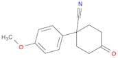 4-Cyano-4-(4-methoxyphenyl)cyclohexanone