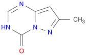 Pyrazolo[1,5-a]-1,3,5-triazin-4(1H)-one,  7-methyl-  (9CI)