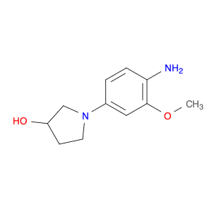 1-(4-Amino-3-methoxyphenyl)-3-pyrrolidinol