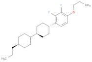 2,3-Difluoro-1-propoxy-4-(trans-4′-propyl[1,1′-bicyclohexyl]-4-yl)benzene
