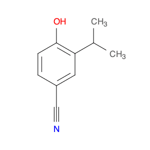 Benzonitrile, 4-hydroxy-3-(1-methylethyl)- (9CI)