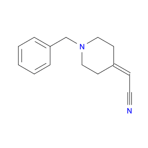 2-(1-Benzylpiperidin-4-ylidene)acetonitrile