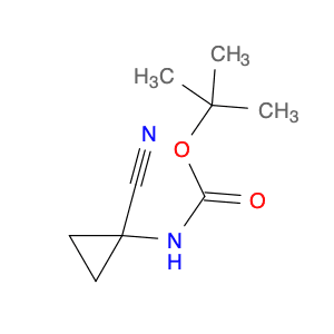 Carbamic acid, (1-cyanocyclopropyl)-, 1,1-dimethylethyl ester (9CI)