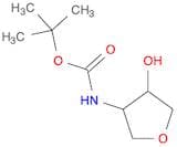 Carbamic acid, (tetrahydro-4-hydroxy-3-furanyl)-, 1,1-dimethylethyl ester (9CI)