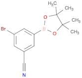 3-Bromo-5-cyanophenylboronic acid pinacol ester