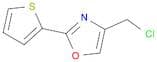 4-(CHLOROMETHYL)-2-THIEN-2-YL-1,3-OXAZOLE