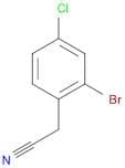 2-BROMO-4-CHLOROPHENYLACETONITRILE