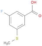 3-Fluoro-5-(methylthio)benzoic acid