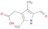 2-(5-Formyl-2,4-dimethyl-1H-pyrrol-3-yl)acetic acid