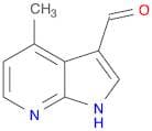 1H-PYRROLO[2,3-B]PYRIDINE-3-CARBOXALDEHYDE, 4-METHYL-