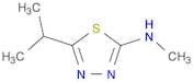 1,3,4-Thiadiazol-2-amine,  N-methyl-5-(1-methylethyl)-