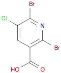 2,6-Dibromo-5-chloronicotinic acid