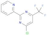 4-Chloro-2-(pyridin-2-yl)-6-(trifluoromethyl)pyrimidine