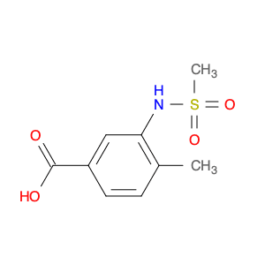 4-Methyl-3-(methylsulfonamido)benzoic acid